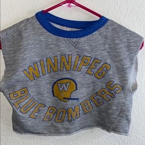 Football crop top
